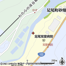 栃木県日光市足尾町砂畑8周辺の地図