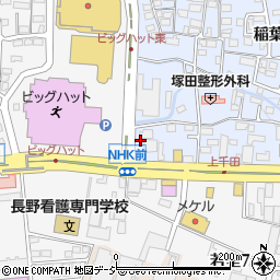 長野県長野市稲葉244周辺の地図