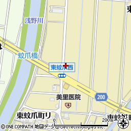 石川県金沢市東蚊爪町118周辺の地図