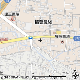 長野県長野市稲葉母袋685-1周辺の地図