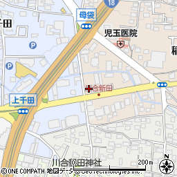 長野県長野市稲葉626-1周辺の地図