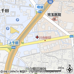 長野県長野市稲葉328-2周辺の地図