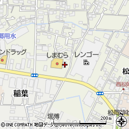 長野県長野市稲葉1383周辺の地図