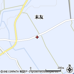 富山県小矢部市末友545周辺の地図