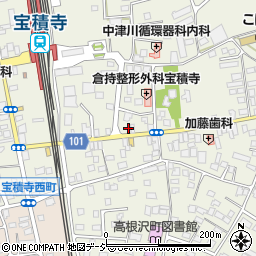 栃木県塩谷郡高根沢町宝積寺2366周辺の地図