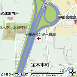 宇都宮インター倉庫周辺の地図