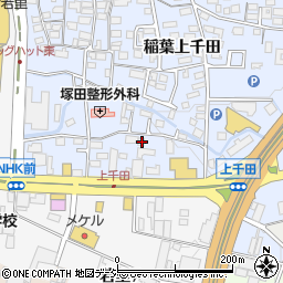長野県長野市稲葉293-1周辺の地図