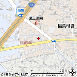 長野県長野市稲葉618周辺の地図