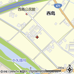 富山県小矢部市西島194-6周辺の地図
