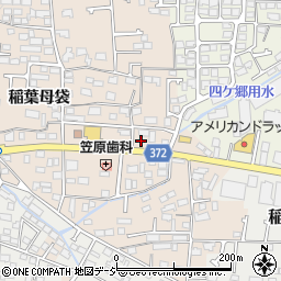 長野県長野市稲葉850周辺の地図
