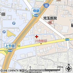 長野県長野市稲葉626-3周辺の地図