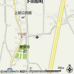 栃木県宇都宮市下田原町1875周辺の地図