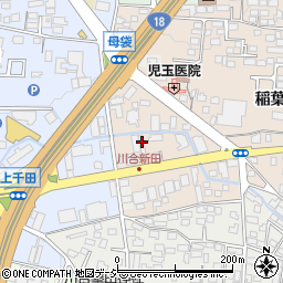 長野県長野市稲葉622周辺の地図