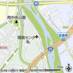 富山市環境センター周辺の地図