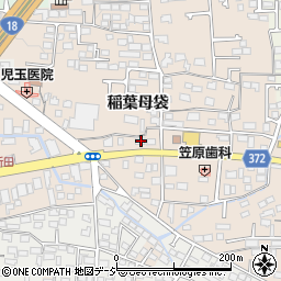 長野県長野市稲葉744周辺の地図