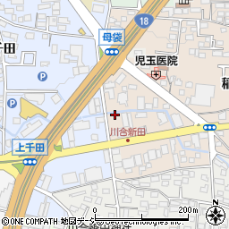 長野県長野市稲葉626-5周辺の地図