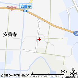 富山県小矢部市安養寺1860周辺の地図