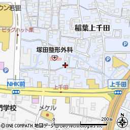 長野県長野市稲葉274周辺の地図
