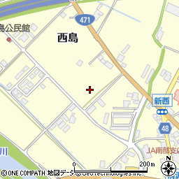 〒932-0116 富山県小矢部市西島の地図