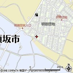 長野県須坂市明徳14-6周辺の地図