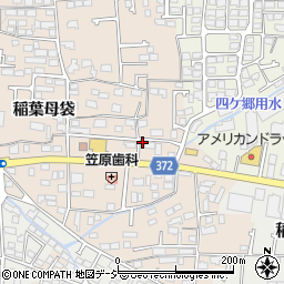 長野県長野市稲葉849周辺の地図