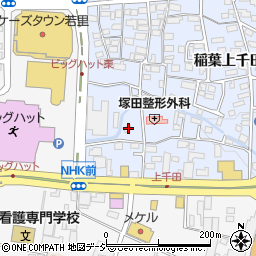 長野県長野市稲葉21-12周辺の地図