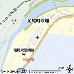 栃木県日光市足尾町砂畑5周辺の地図