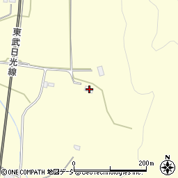 栃木県鹿沼市板荷1391周辺の地図