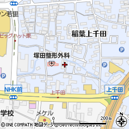 長野県長野市稲葉276周辺の地図