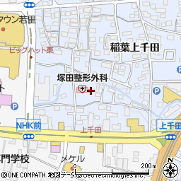 長野県長野市稲葉266周辺の地図