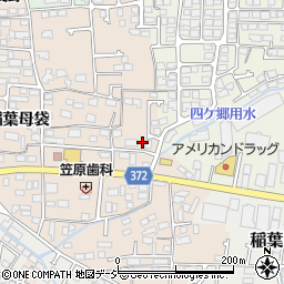 長野県長野市稲葉母袋847周辺の地図