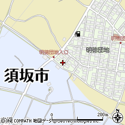 長野県須坂市明徳10-4周辺の地図