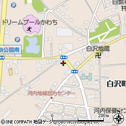 栃木県宇都宮市白沢町692周辺の地図