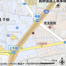 長野県長野市稲葉629周辺の地図
