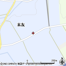 富山県小矢部市末友420周辺の地図