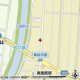 石川県金沢市東蚊爪町84周辺の地図