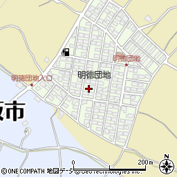 長野県須坂市明徳町周辺の地図