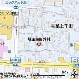長野県長野市稲葉20周辺の地図