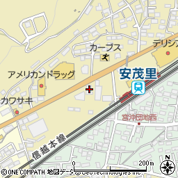 長野県長野市安茂里3592周辺の地図