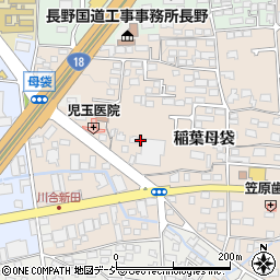 長野県長野市稲葉754-1周辺の地図