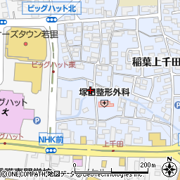 長野県長野市稲葉224周辺の地図