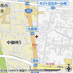 レッドバロン長野中央店周辺の地図