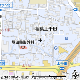 長野県長野市稲葉197-1周辺の地図