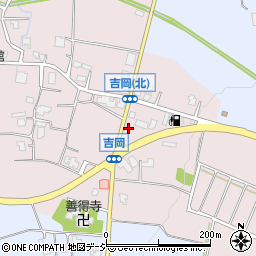 ローソン富山吉岡店周辺の地図