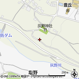 長野県須坂市豊丘周辺の地図