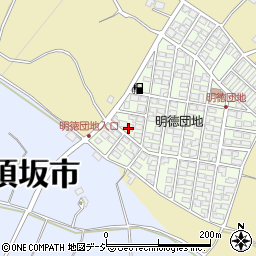 長野県須坂市明徳9周辺の地図