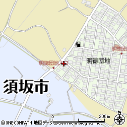 長野県須坂市明徳10-5周辺の地図