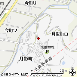 石川県金沢市月影町ロ周辺の地図
