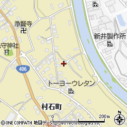 長野県須坂市野辺村石町周辺の地図