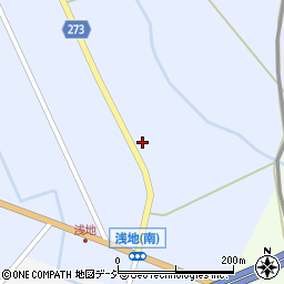 富山県小矢部市浅地528-2周辺の地図